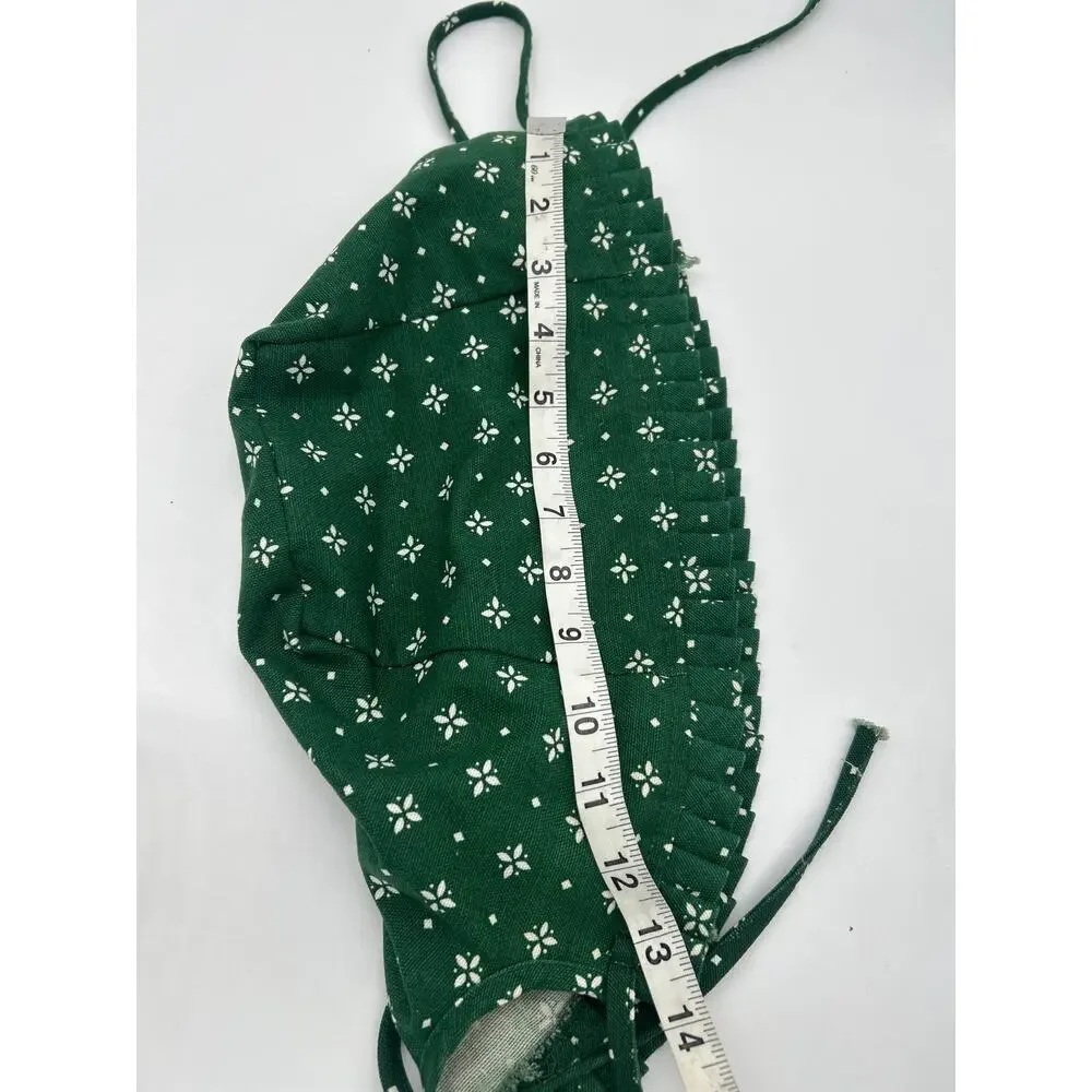 Longaberger Green Floral Basket Liner & Clear Protector – Country Cottage Rustic